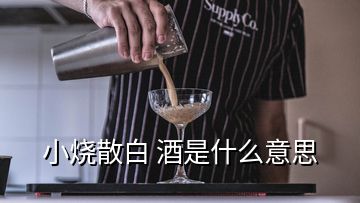 小燒散白 酒是什么意思