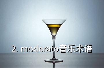 2. moderato音樂術(shù)語