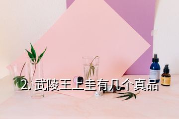 2. 武陵王上圭有幾個真品