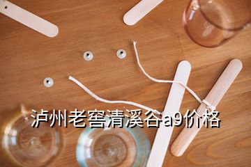 瀘州老窖清溪谷a9價格