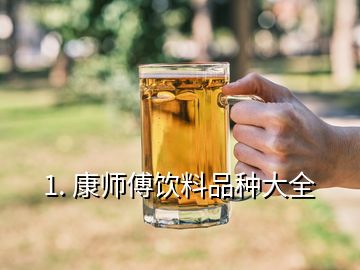 1. 康師傅飲料品種大全