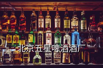 北京五星啤酒酒廠