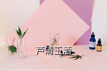 蘆清王酒