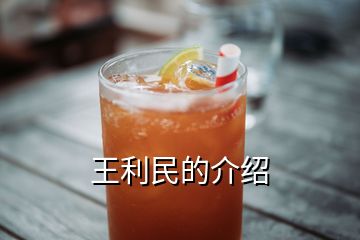 王利民的介紹