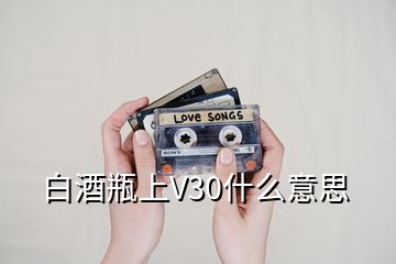 白酒瓶上V30什么意思