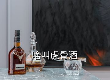 啥叫虎骨酒