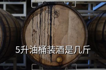 5升油桶裝酒是幾斤