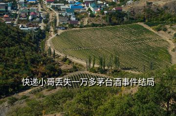 快遞小哥丟失一萬(wàn)多茅臺(tái)酒事件結(jié)局