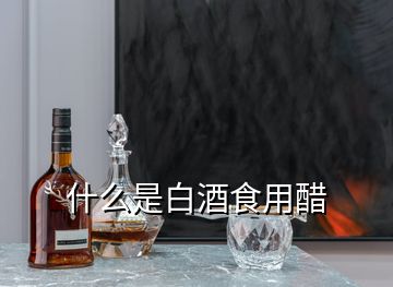 什么是白酒食用醋