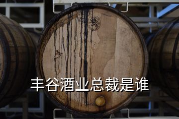 豐谷酒業(yè)總裁是誰(shuí)