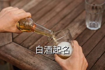 白酒起名