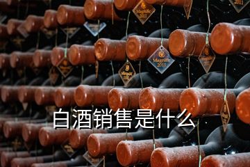 白酒銷(xiāo)售是什么