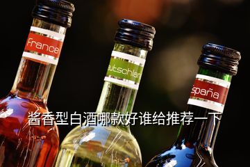 醬香型白酒哪款好誰給推薦一下