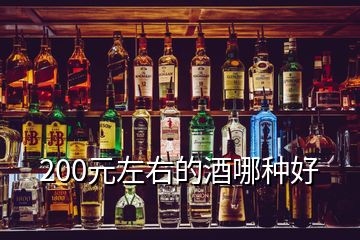 200元左右的酒哪種好