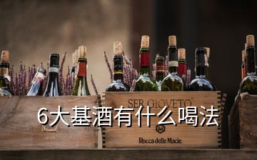 6大基酒有什么喝法