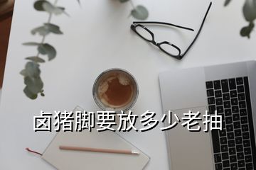 鹵豬腳要放多少老抽