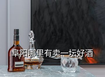 阜陽哪里有賣一壇好酒