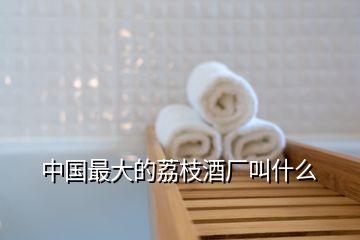 中國(guó)最大的荔枝酒廠叫什么