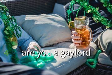 are you a gaylord