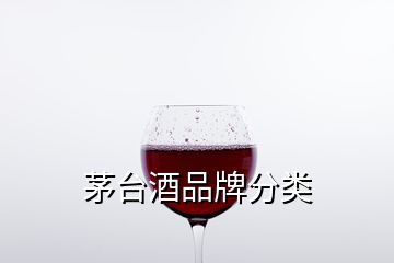 茅臺酒品牌分類