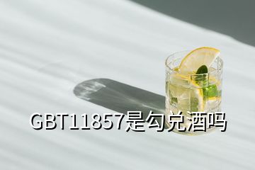 GBT11857是勾兌酒嗎