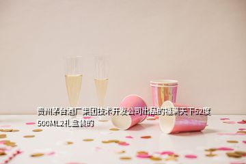 貴州茅臺酒廠集團技術(shù)開發(fā)公司出品的福滿天下52度500ML2禮盒裝的