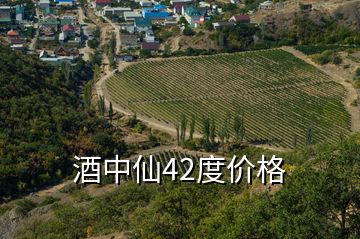 酒中仙42度價格