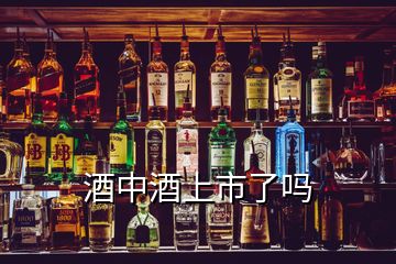 酒中酒上市了嗎