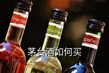 茅臺酒如何買