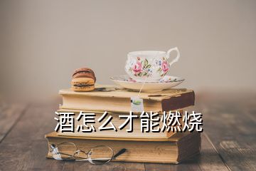 酒怎么才能燃燒