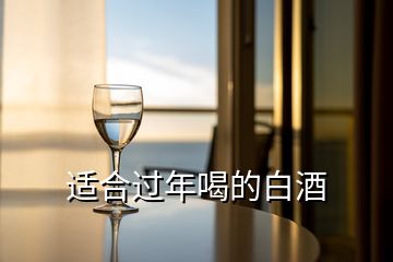 適合過(guò)年喝的白酒