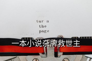 一本小說雜牌救世主