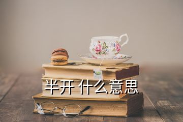 半開(kāi) 什么意思