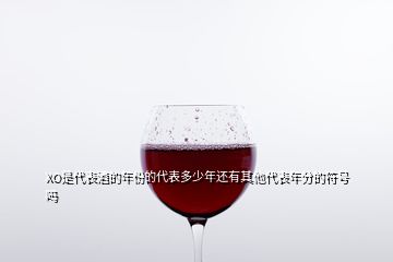 XO是代表酒的年份的代表多少年還有其他代表年分的符號(hào)嗎