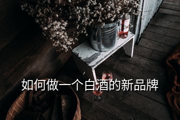 如何做一個(gè)白酒的新品牌