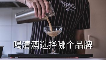 喝清酒選擇哪個(gè)品牌