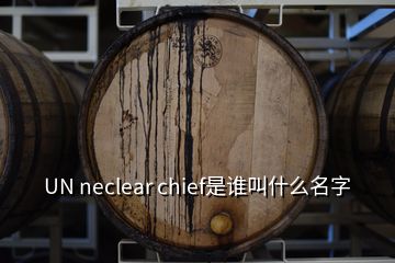 UN neclear chief是誰叫什么名字