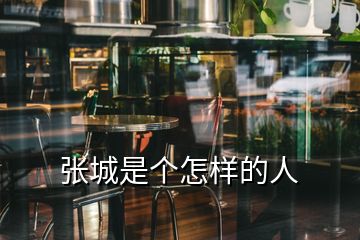 張城是個(gè)怎樣的人