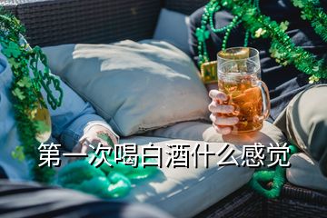 第一次喝白酒什么感覺