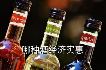 哪種酒經(jīng)濟實惠