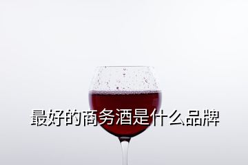 最好的商務酒是什么品牌