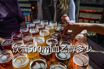 飲酒500ml血乙醇多少