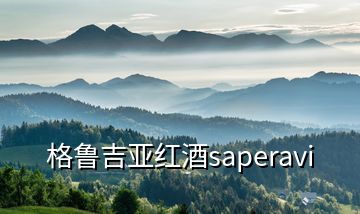 格魯吉亞紅酒saperavi