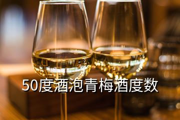 50度酒泡青梅酒度數