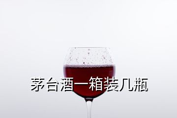 茅臺酒一箱裝幾瓶