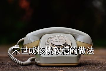 宋世成核桃軟糖的做法