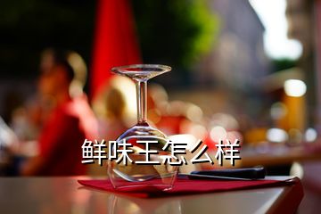 鮮味王怎么樣