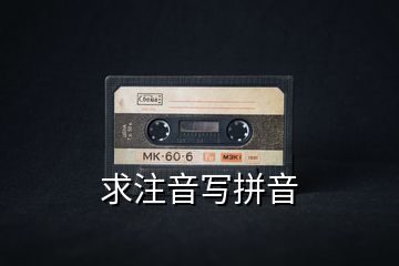 求注音寫(xiě)拼音