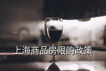 上海商品房限購(gòu)政策