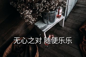 無(wú)心之對(duì) 隨便樂樂